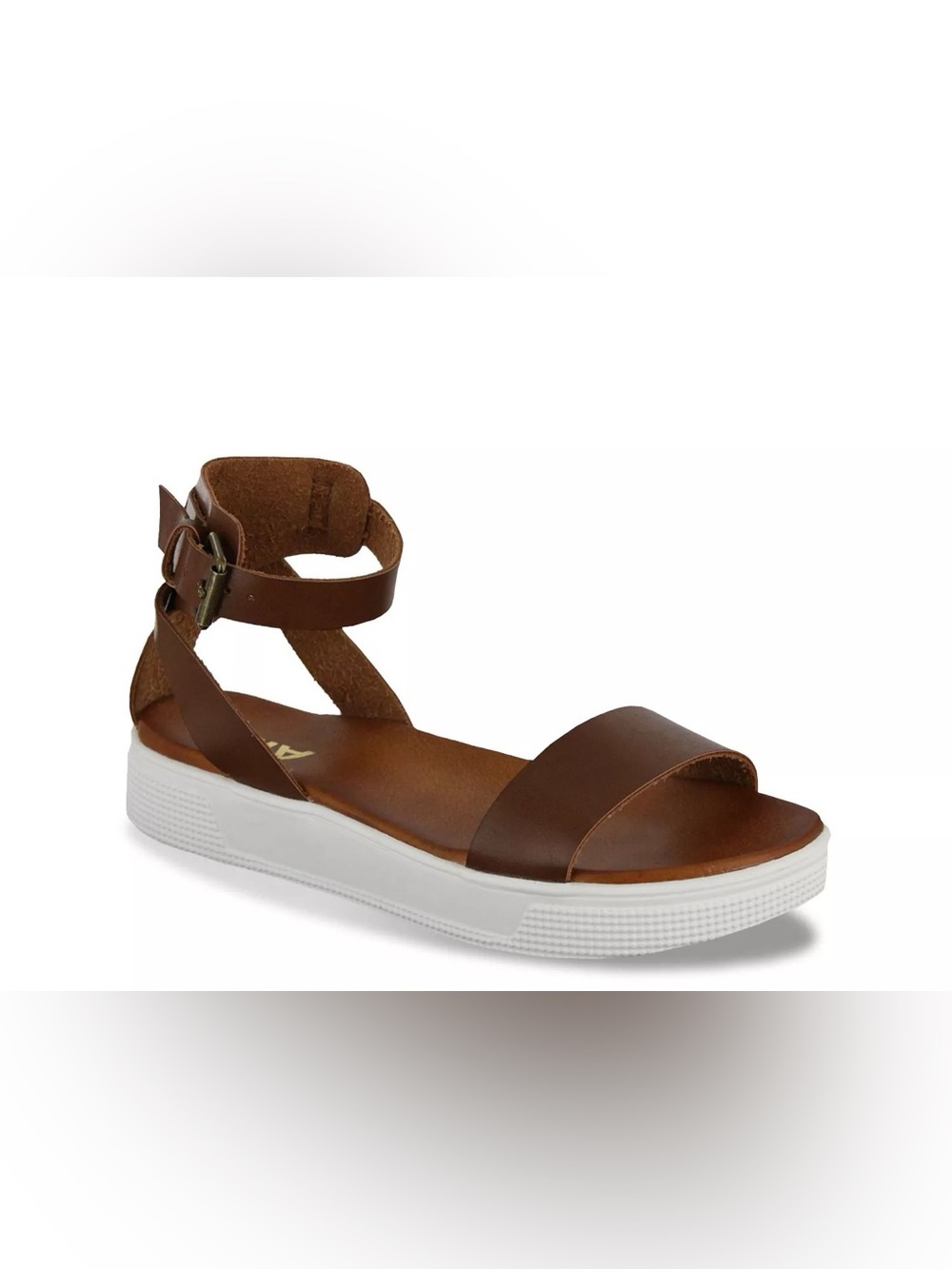 Mia Ellen Platform Sandal Dark Brown